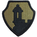 1st Mission Support Command MultiCam (OCP) Patch Patches and Service Stripes