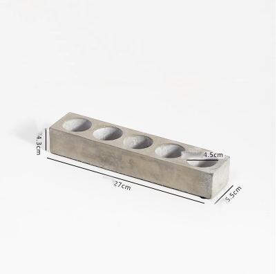 '5 flower pot silicone mold - madmolds -
