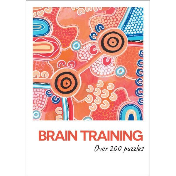 brain training puzzle book