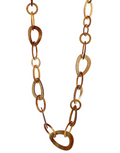 Acrylic Rings Statement Necklace