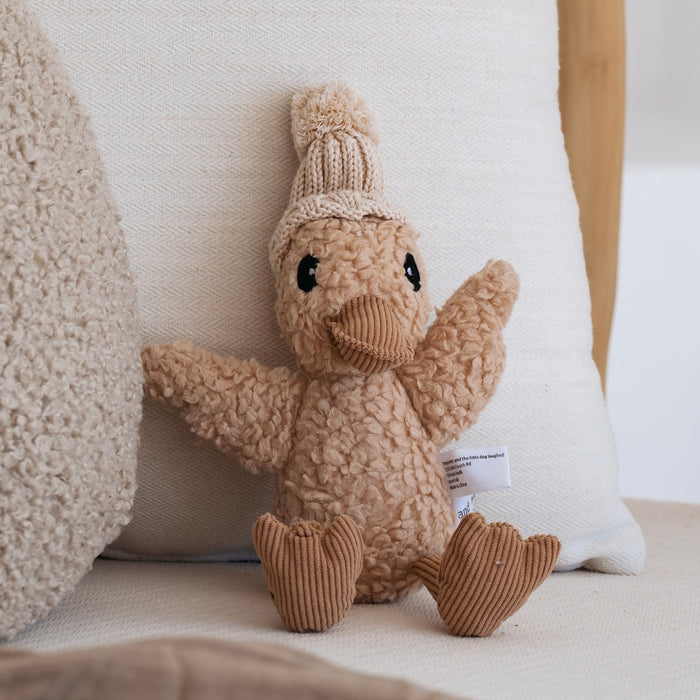 And The Little Dog Laughed - Soft Toy - Edmond Duck - Mabel & Fox