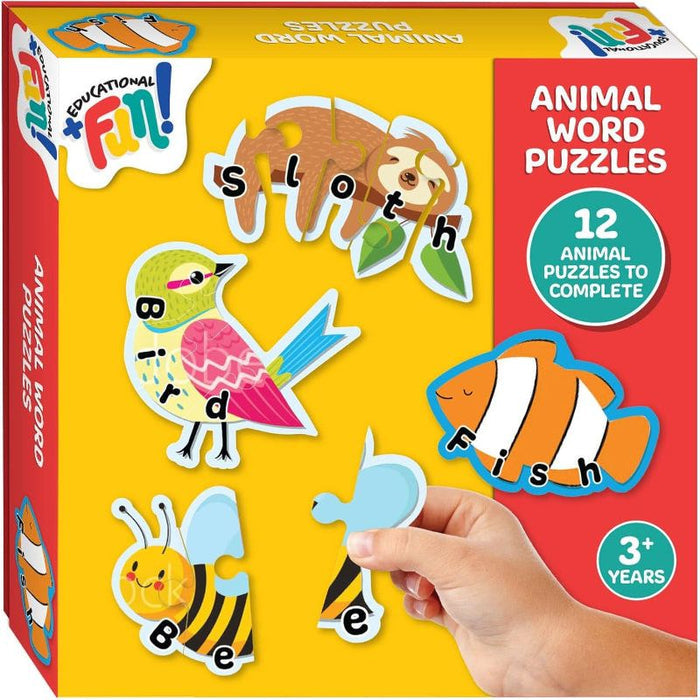 Animal Word Puzzle Kit