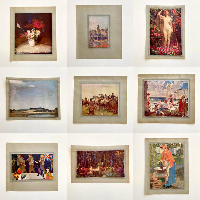 Allies in Art | British Art during WWI | Collectible Art History | Golden Rule Gallery | Tipped in Litho | Excelsior | Minnesota | Art Collector