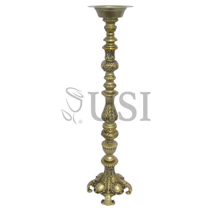 Antique Gold Royal Riser Candle Holder Centerpiece, 28.25in, Gold
