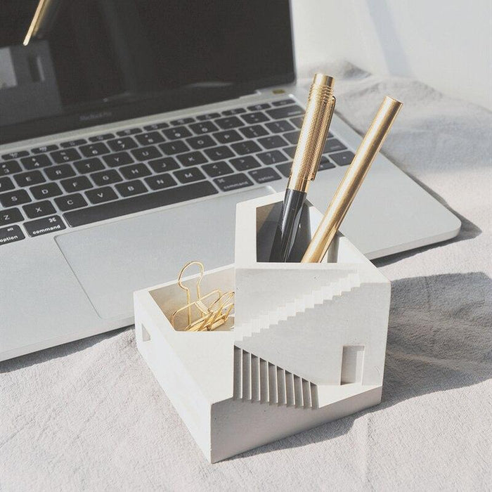 "Architecture" storage box silicone molds - madmolds -
