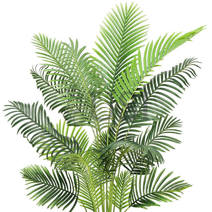 Areca Palm Tree Real Touch Potted, 7ft, Green