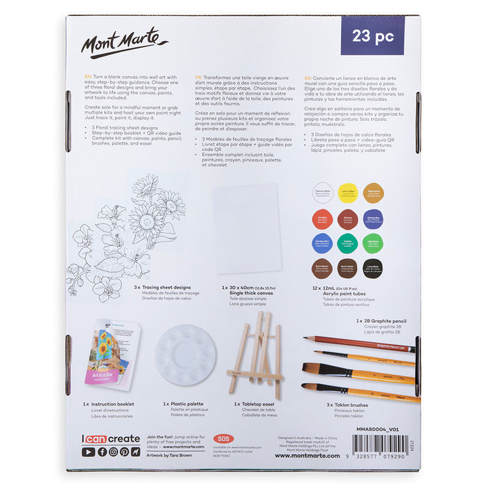 Art in a Box Creative Kit Signature 23pc - Floral