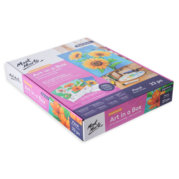 Art in a Box Creative Kit Signature 23pc - Floral