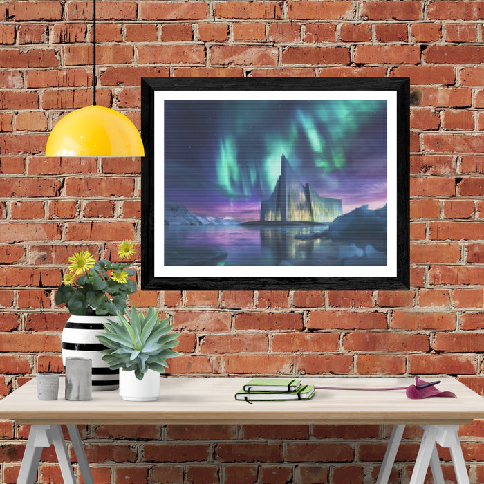 Aurora Over Ice