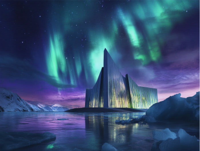 Aurora Over Ice