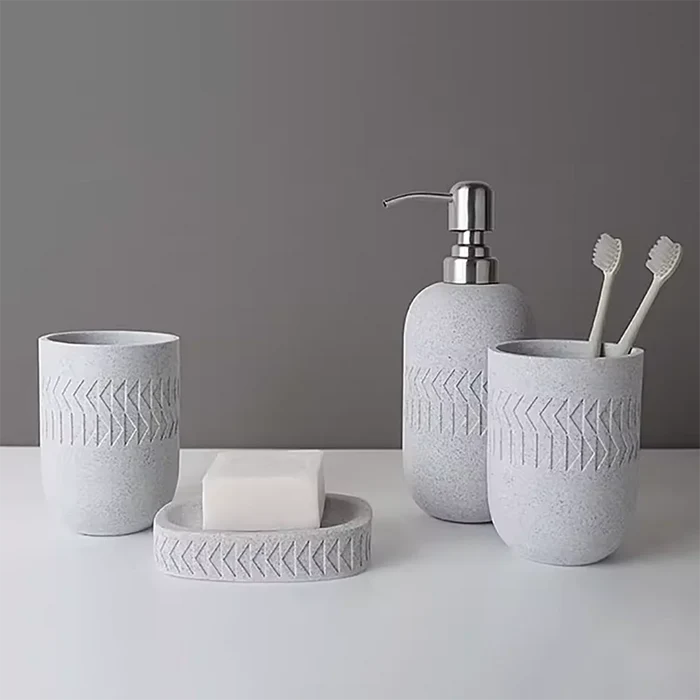 "B33" Bathroom set silicone mold