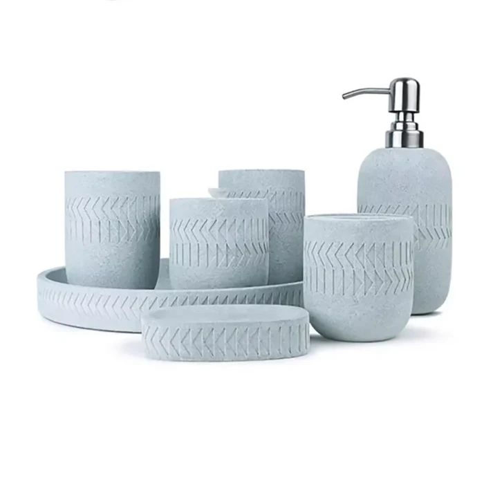 "B33" Bathroom set silicone mold