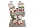 Baby Girls Socks - Cherry - NB [BW-61-2189] - Kidswholesale.co.uk