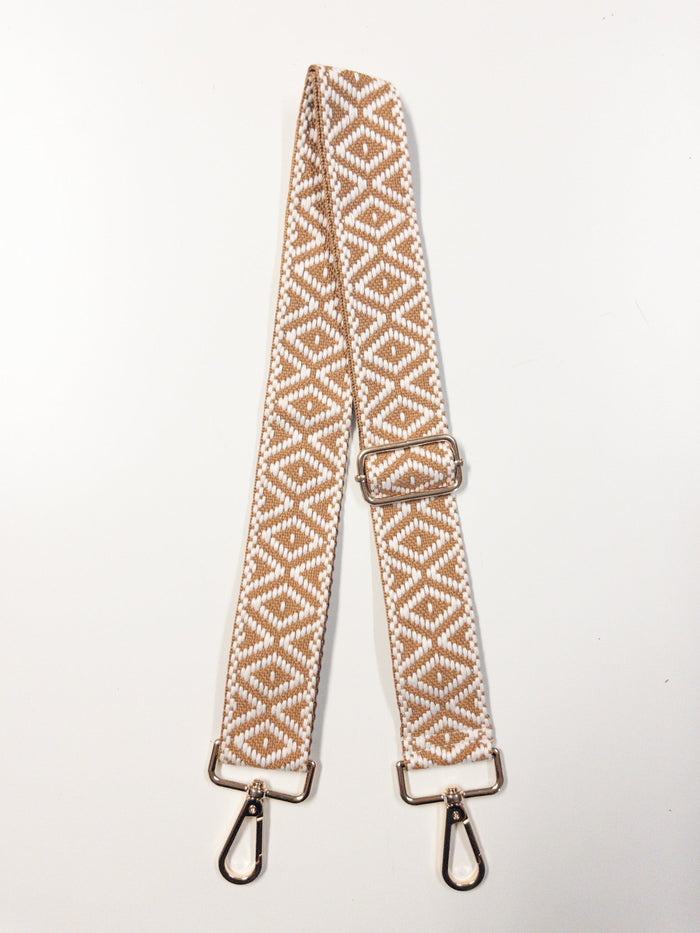 Bag Strap - Ochre Woven X