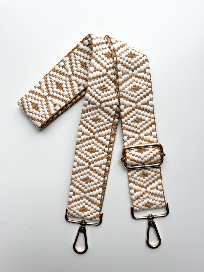 Bag Strap - Rust Woven