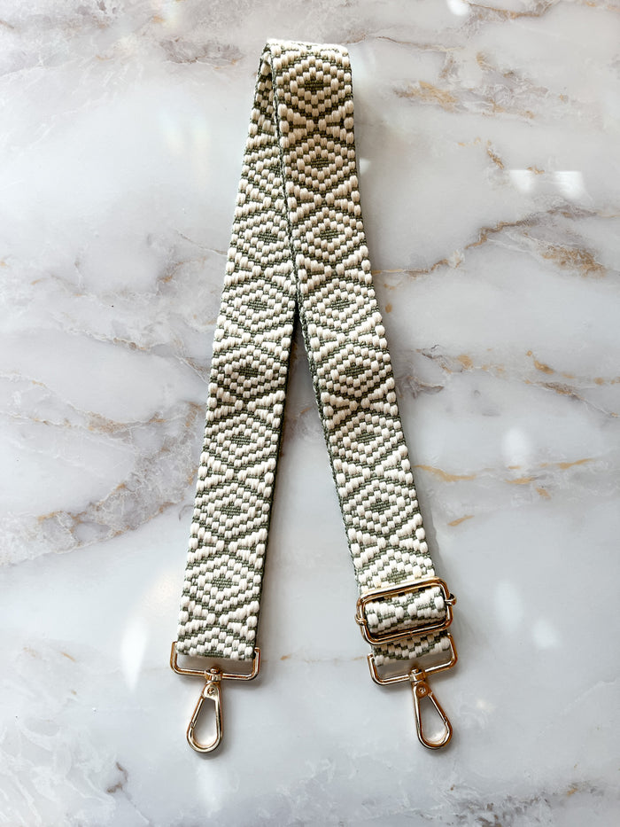 Bag Strap - Sage Woven