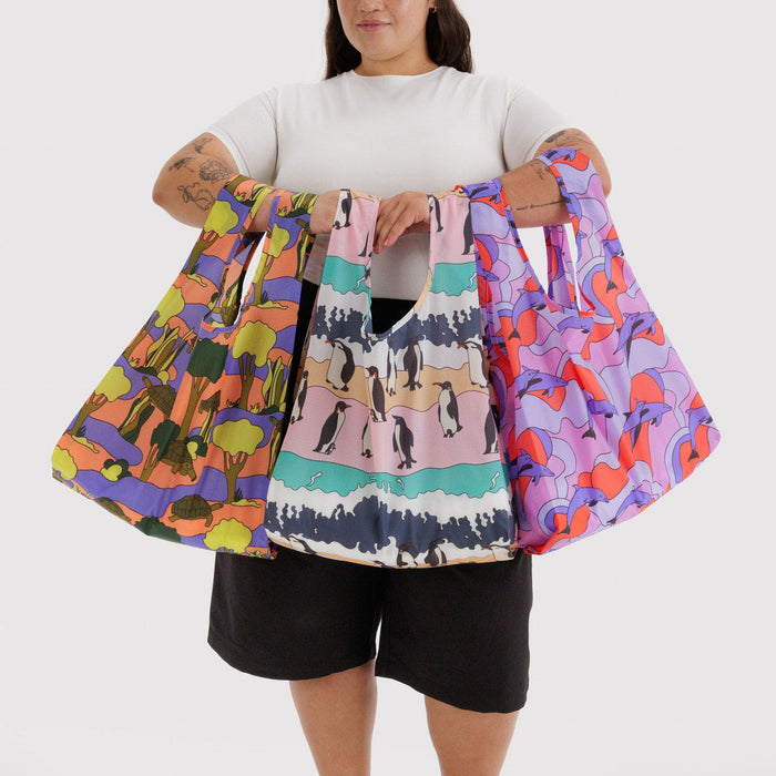 Baggu Reusable Tote Bag Set of Three