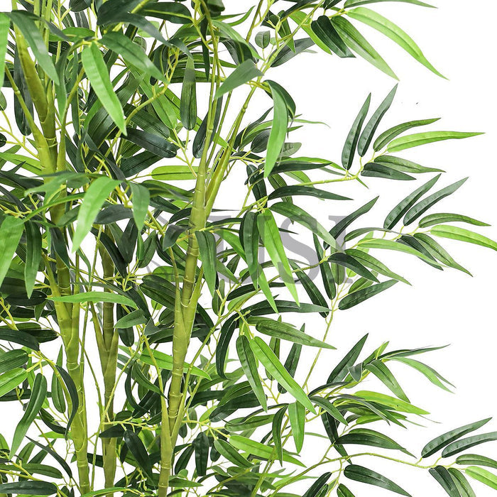 Bamboo Tree Real Touch Potted, 6ft, Green