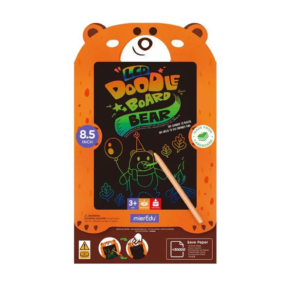 doodle board book bear design