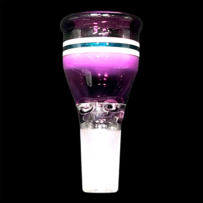 Bearded glass 14mm Slide