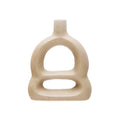 Beige Stoneware Vase