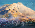Believe What You Say - premium canvas