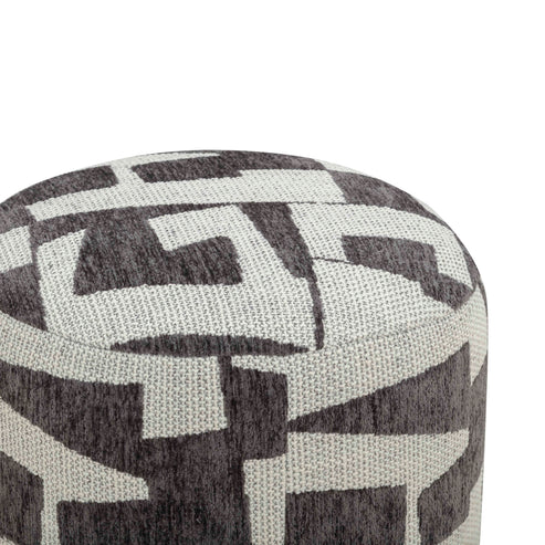 Bisou Jacquard Ottoman