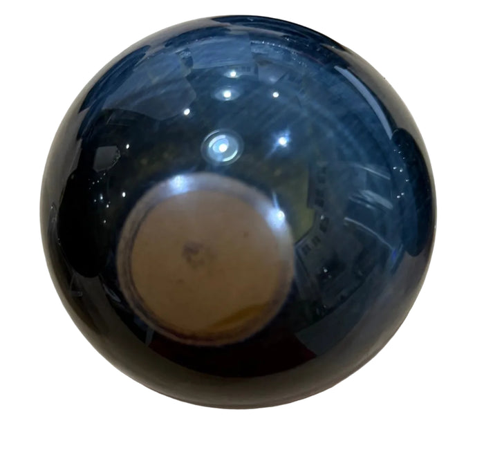 Garland Workshop & Lapidary Blue High Grade Tigers Eye Sphere — angle view