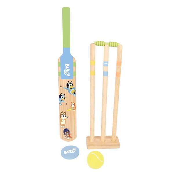 bluey cricket set outdoor play