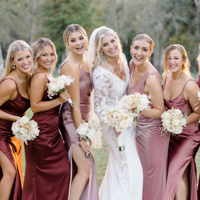 Blushing Bohemian Glam Wedding