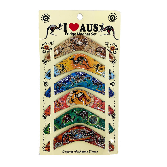 boomerang design magnets