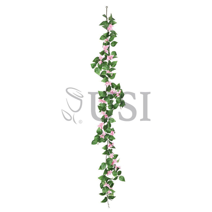 Bougainvillea Flower Garland, 6ft, Pink
