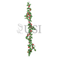 Bougainvillea Flower Garland, 6ft, Red