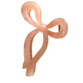 Bow Claw Clip Pink