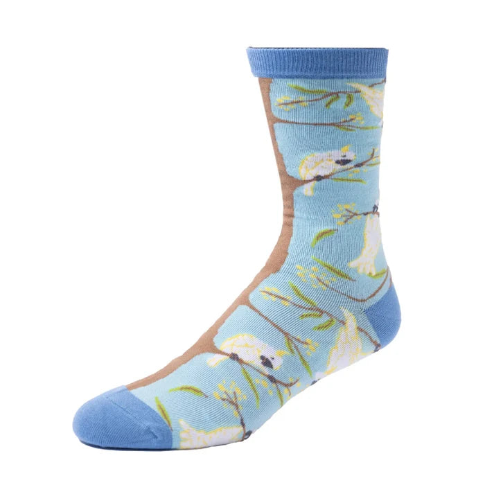 Branching Out Cockatoo Socks Womens