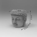 Buddha inspired flowerpot silicone molds - madmolds -