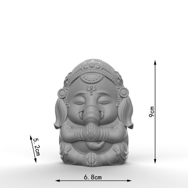 Buddha Sculpture Silicone Mold - madmolds -