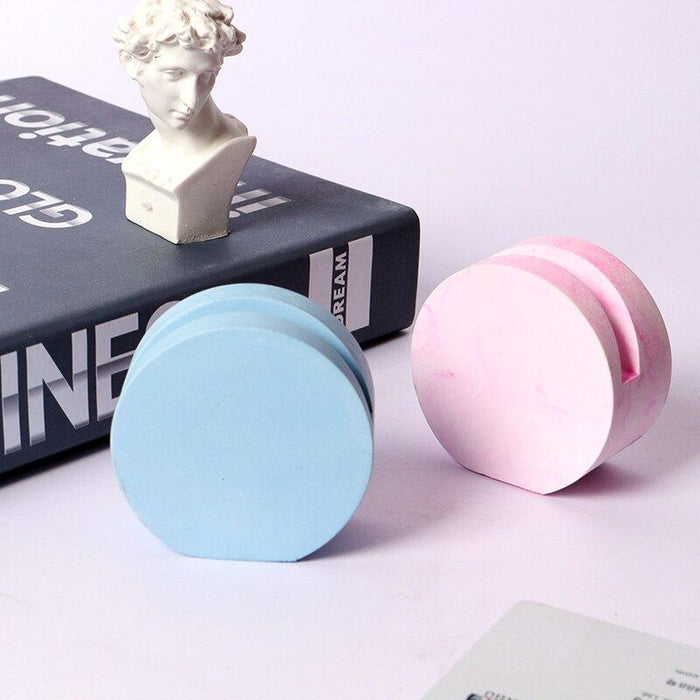 Button shaped business card holder mold - madmolds -