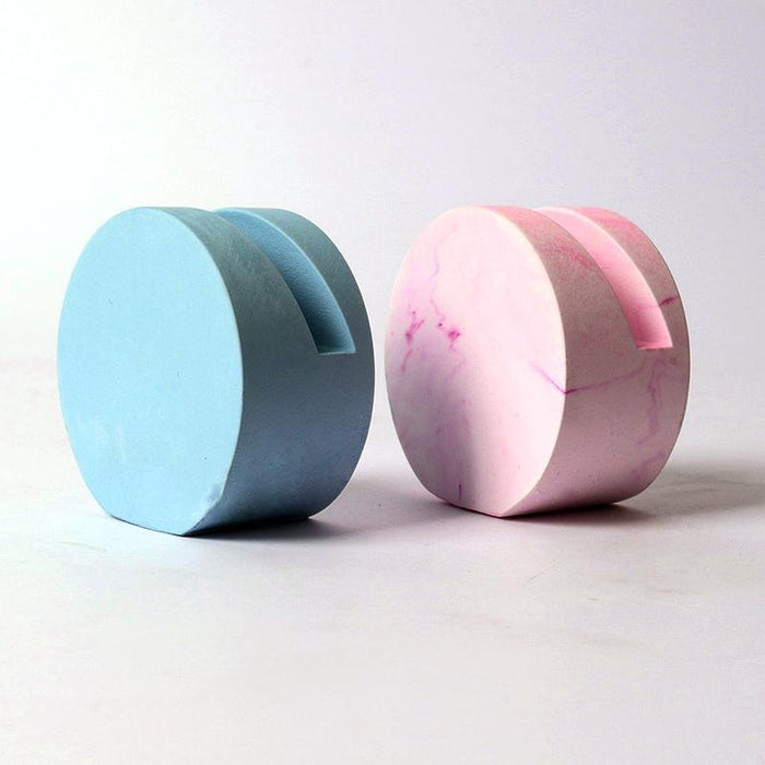 Button shaped business card holder mold - madmolds -