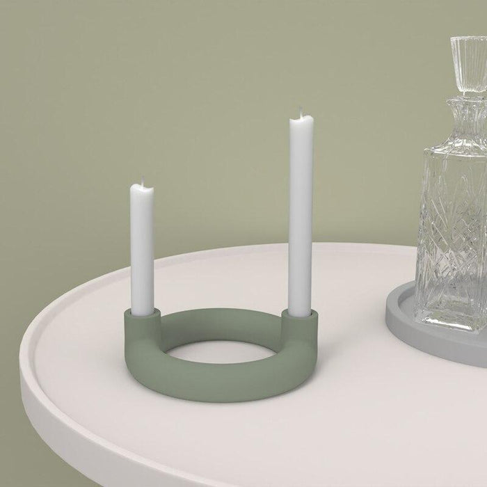 "C09" Candlestick silicone mold - madmolds -