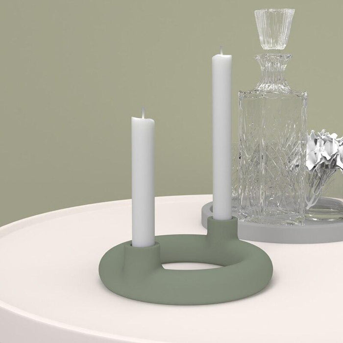 "C09" Candlestick silicone mold - madmolds -