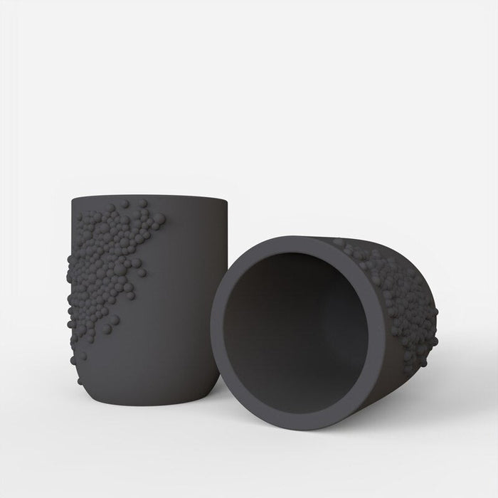 "C12" Candle jar silicone mold