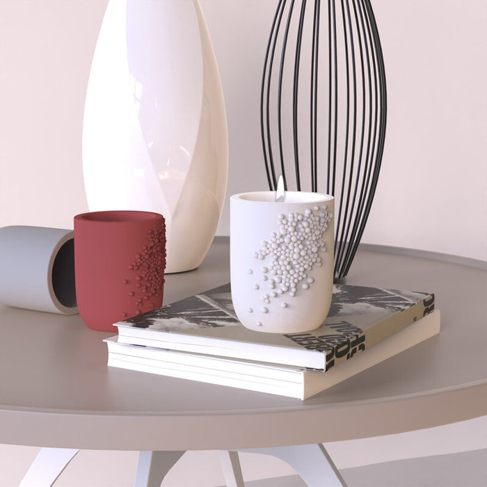 "C12" Candle jar silicone mold