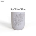 "C12" Candle jar silicone mold