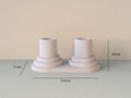 "C53" Candlestick silicone mold - madmolds -