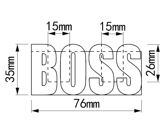 "C844" Business card holder silicone mold