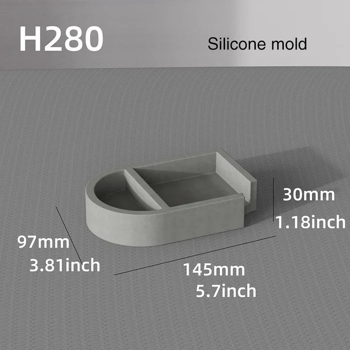 "C851" desktop organizer silicone mold