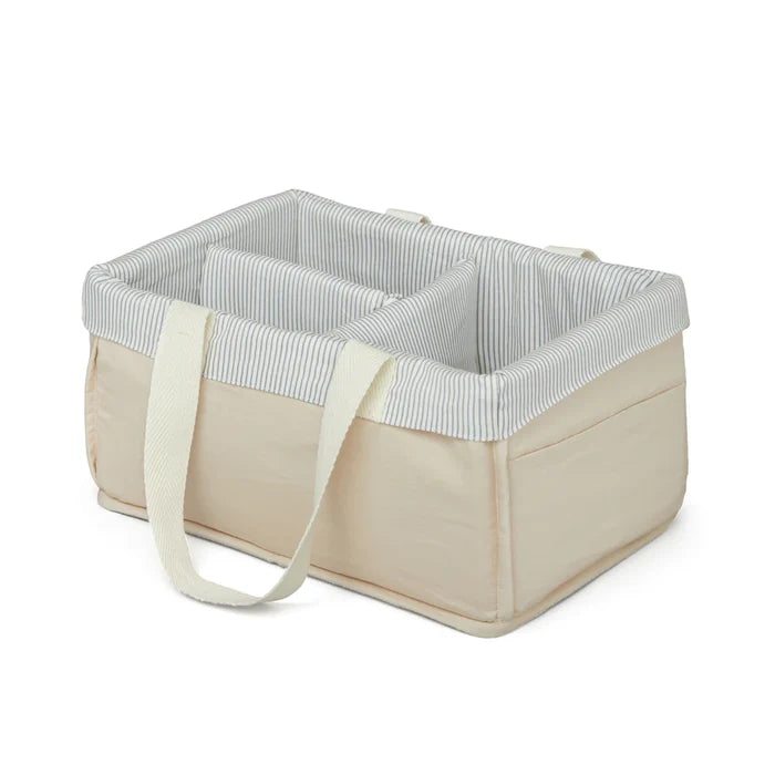 Cam Cam Copenhagen - Nappy Caddy - Classic Stripes Blue - Mabel & Fox