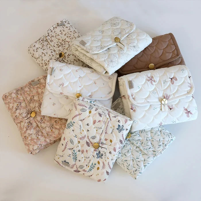 Cam Cam Copenhagen - Quilted Changing Mat  - Lierre / Almond - Mabel & Fox