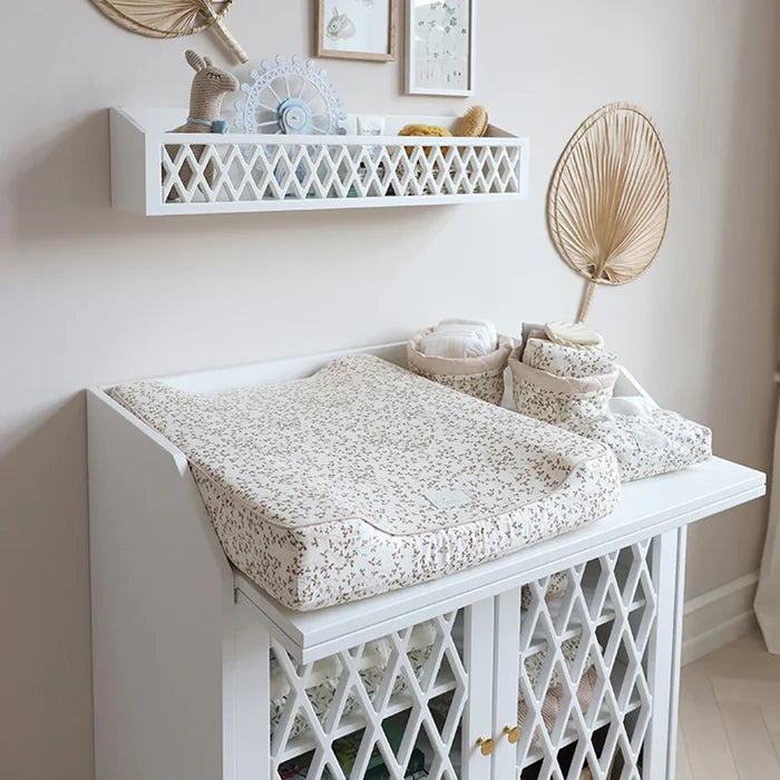 Cam Cam Copenhagen - Quilted Storage Basket -Lierre / Almond ( 2 Pack) - Mabel & Fox